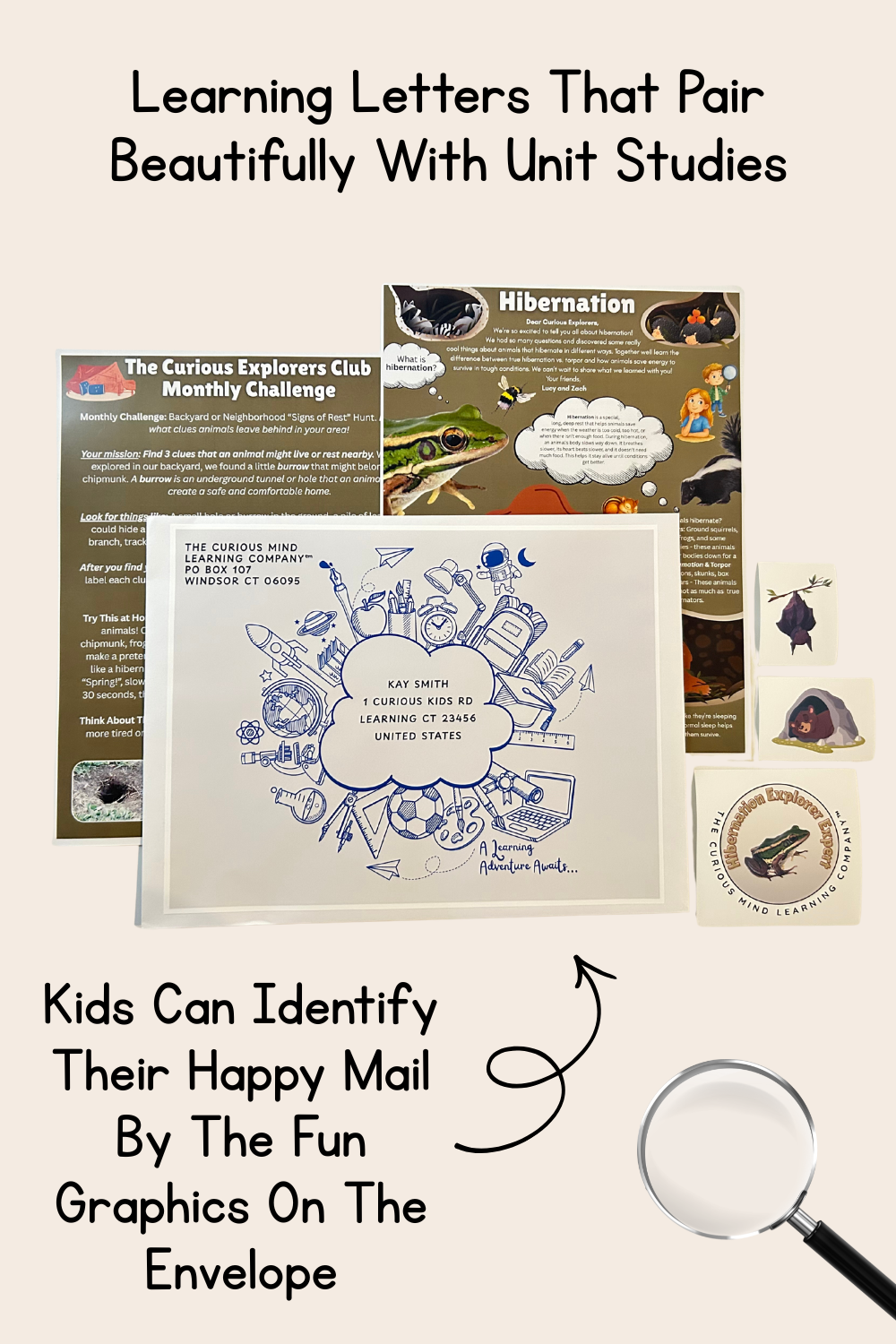 Hibernation Letter | The Curious Explorers Club | Physical Mail Edition