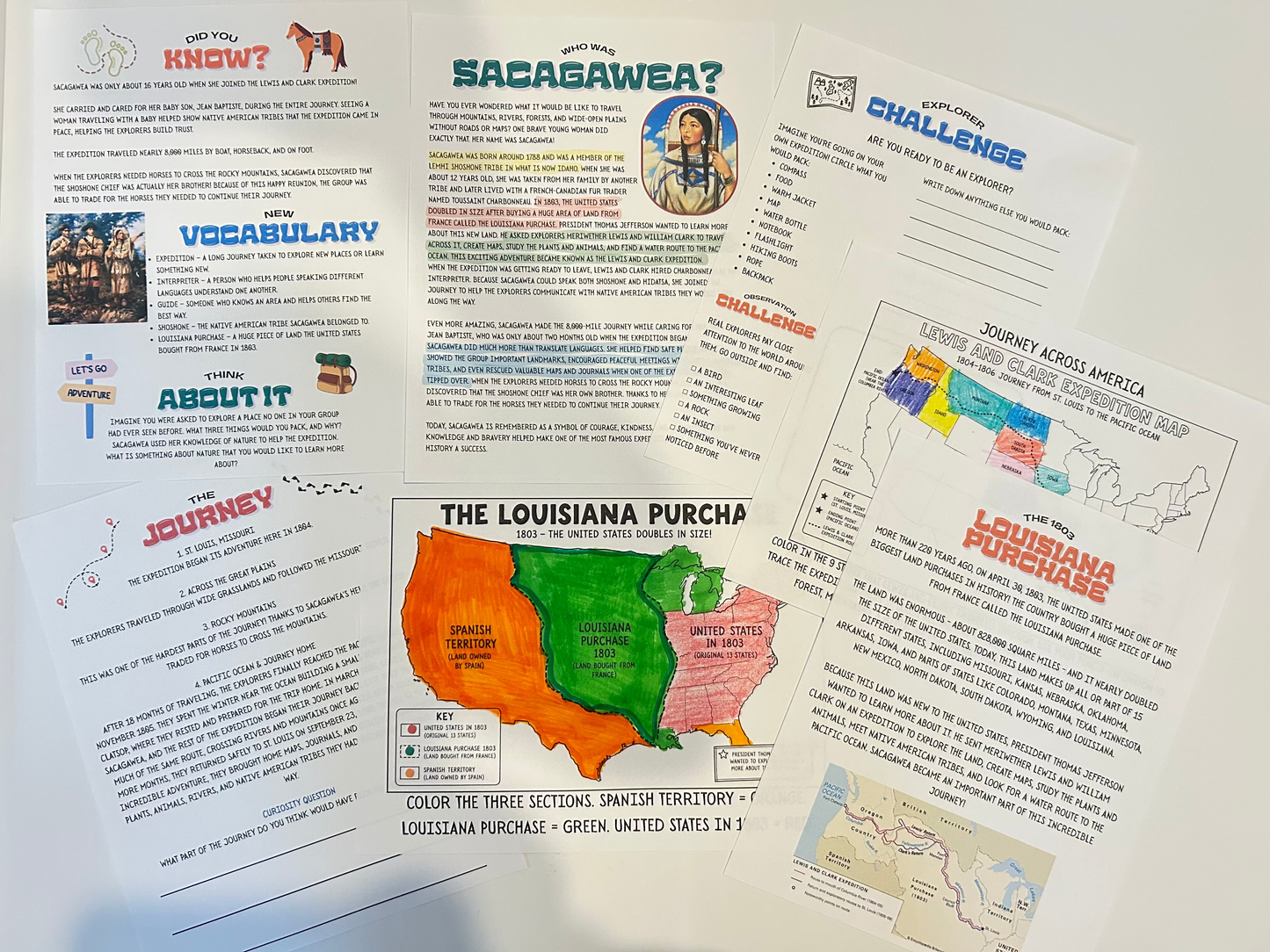 Who Was Sacagawea? | Printable Mini Learning Adventure