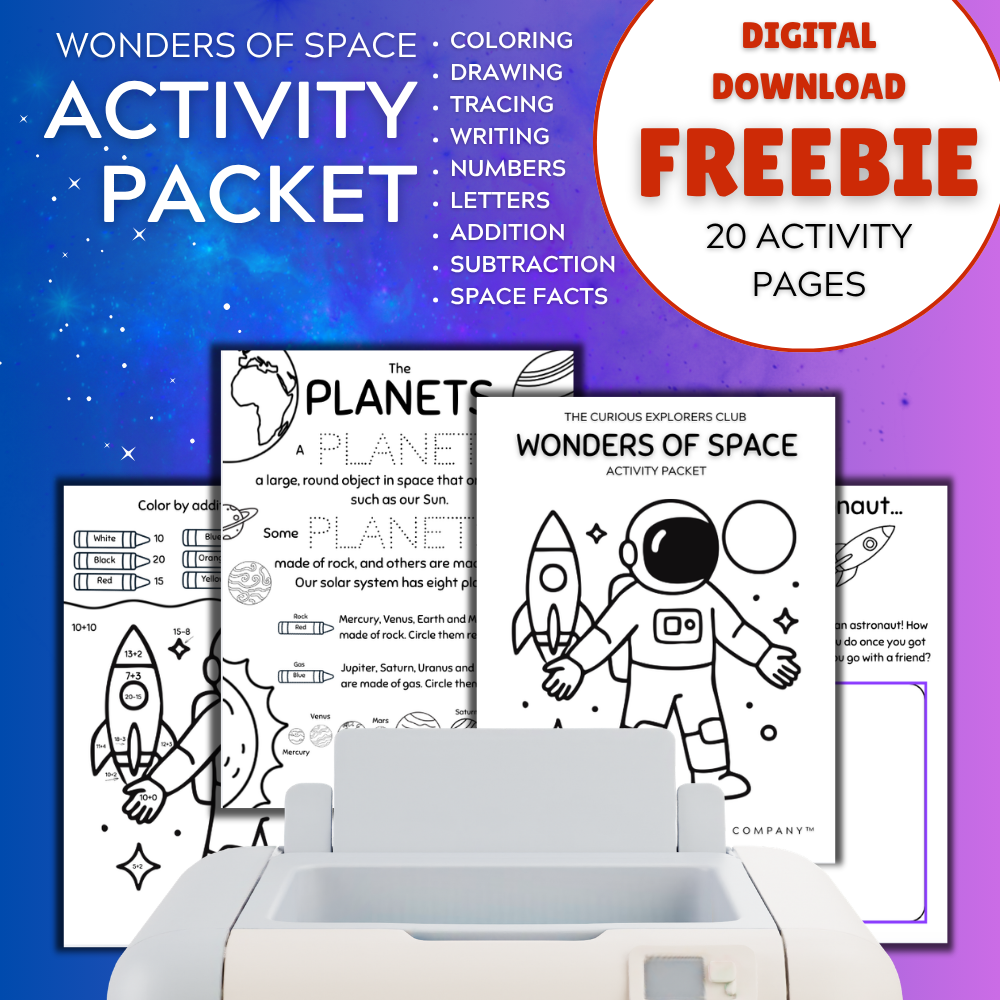 Wonders Of Space Activity Pack (Digital Download)