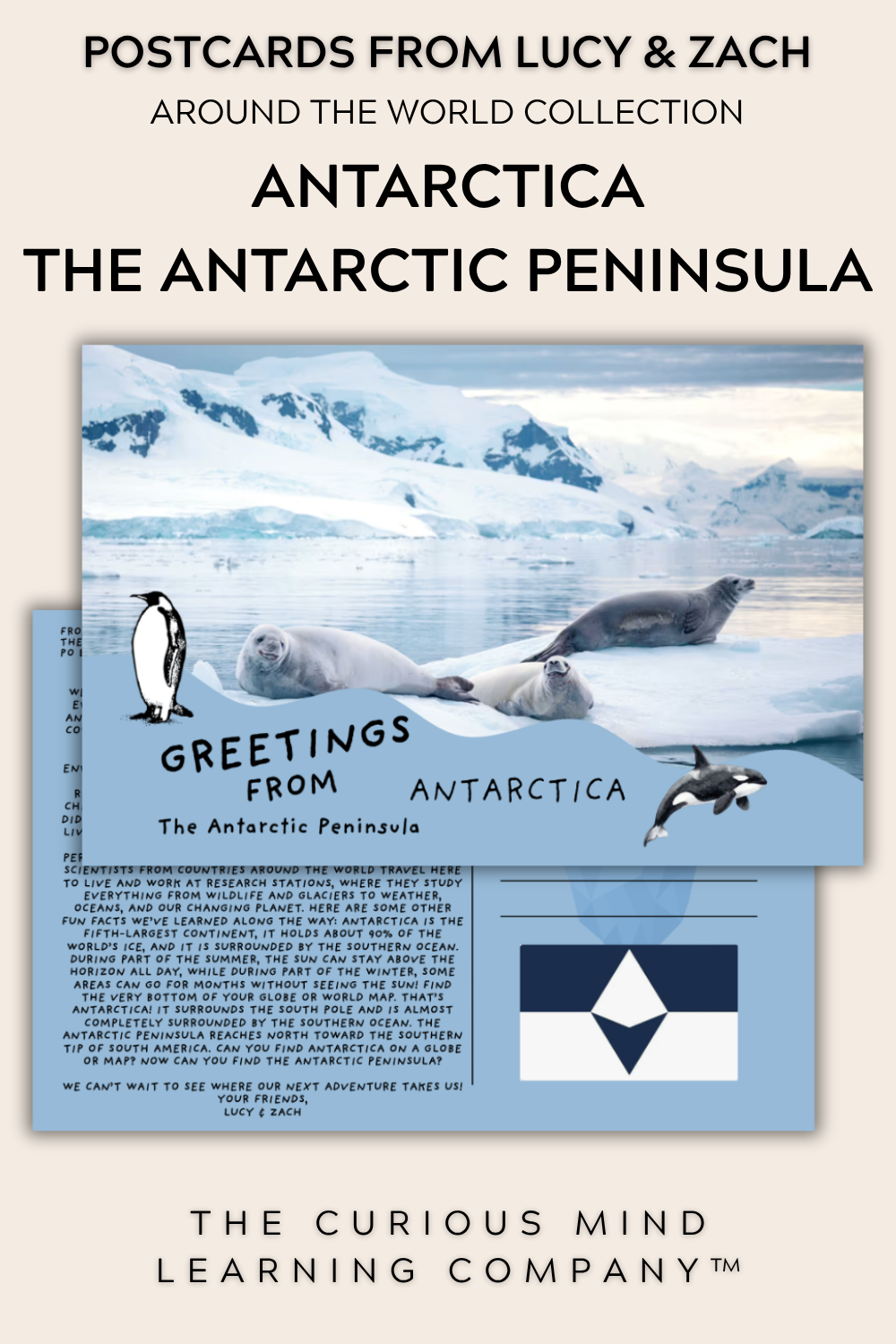 Postcards | Antarctica - Antarctic Peninsula | Physical Mail Edition