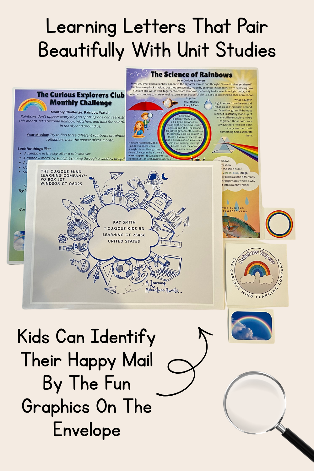 The Science Of Rainbows | The Curious Explorers Club | Physical Mail Edition