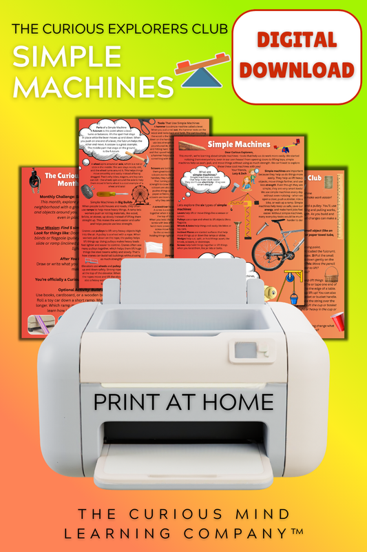 Simple Machines Letter | Digital Download