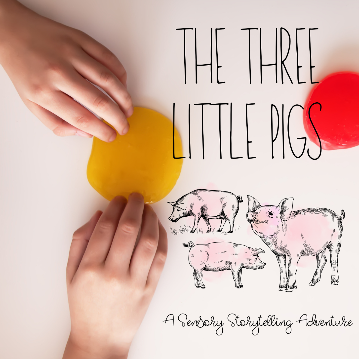 The Three Little Pigs Storytime Sensory Kit