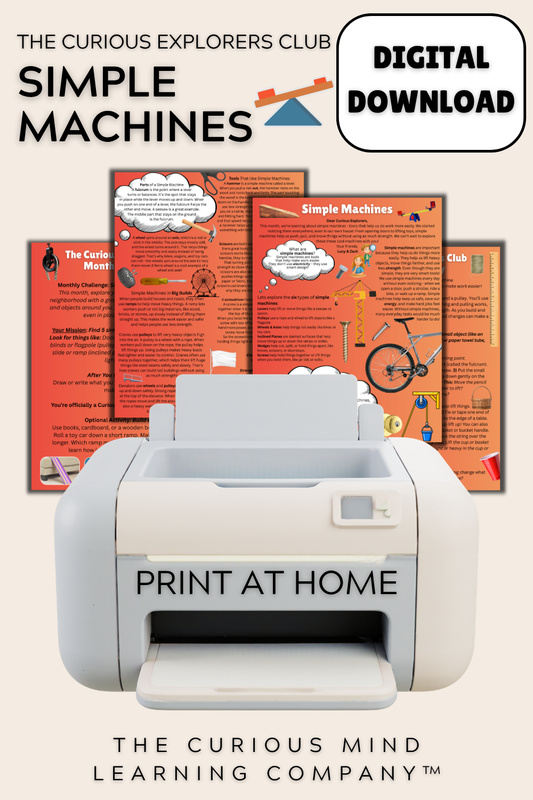 Simple Machines Letter | Digital Download