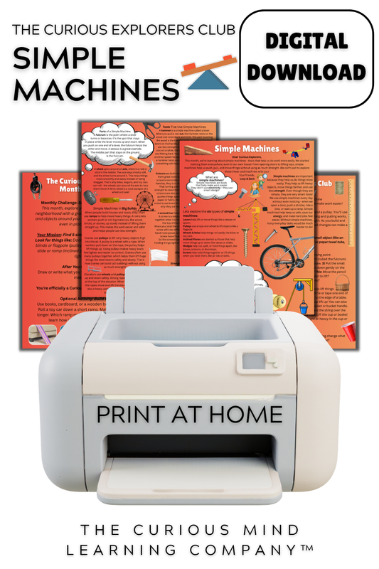 Simple Machines Letter | Digital Download