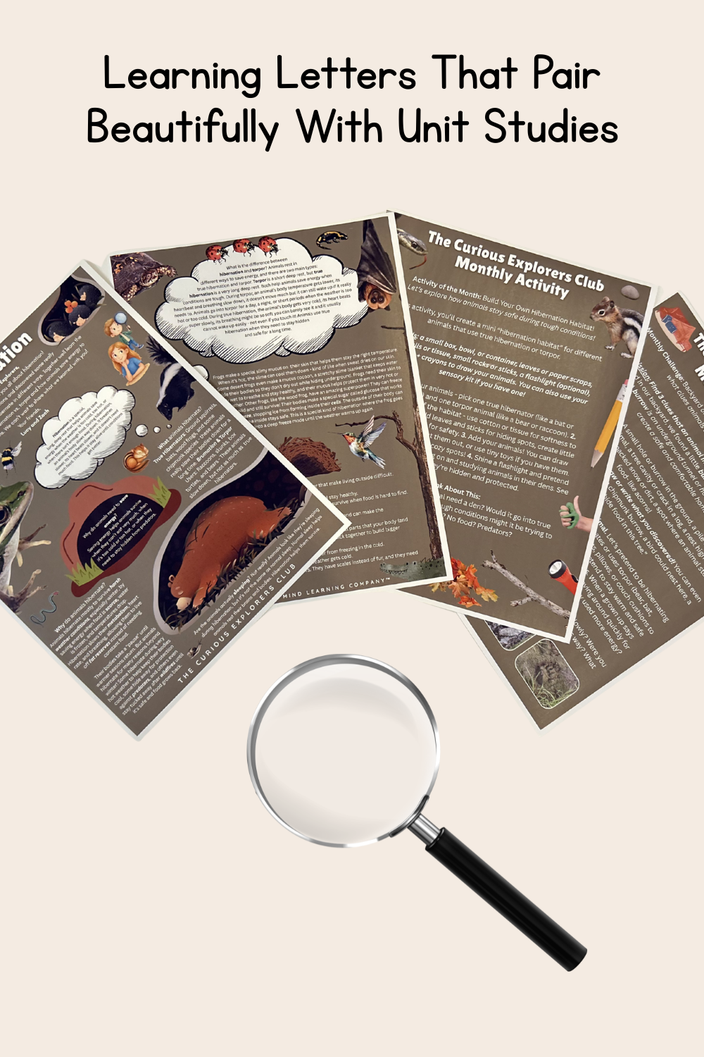 Hibernation Letter | The Curious Explorers Club | Physical Mail Edition