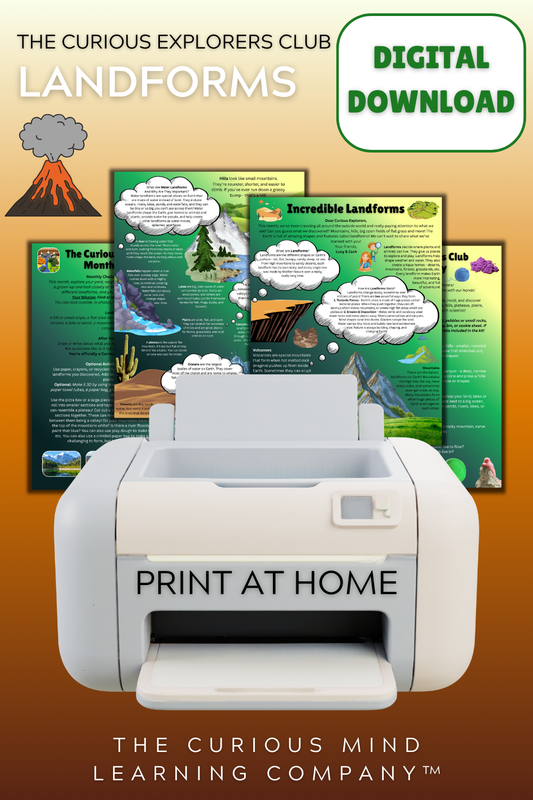 Incredible Landforms Letter | Digital Download