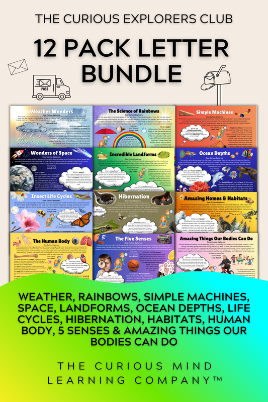 12 Pack Letter Bundle | Physical Mail Edition