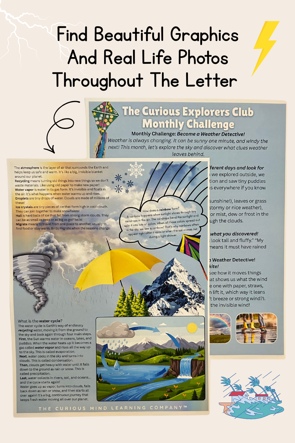 Weather Wonders Letter | The Curious Explorers Club | Physical Mail Edition