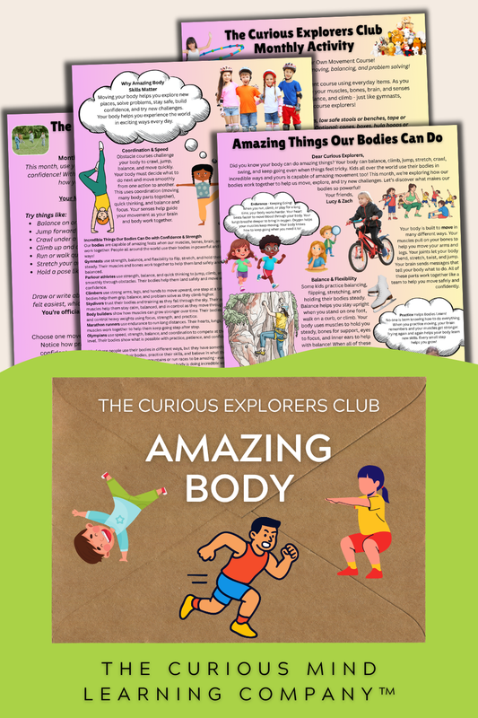 Amazing Bodies Letter | The Curious Explorers Club | Physical Mail Edition