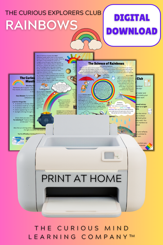 The Science Of Rainbows Letter | Digital Download