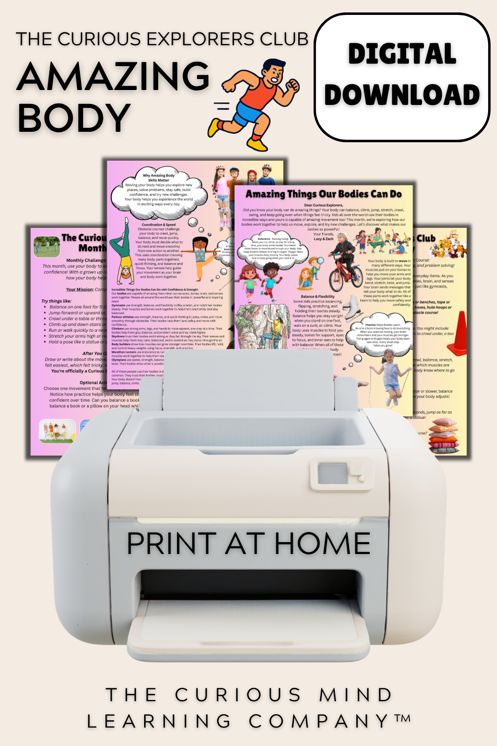 Amazing Bodies Letter | Digital Download