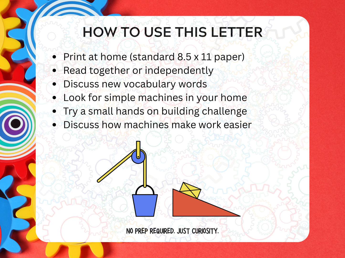 Simple Machines Letter | Digital Download