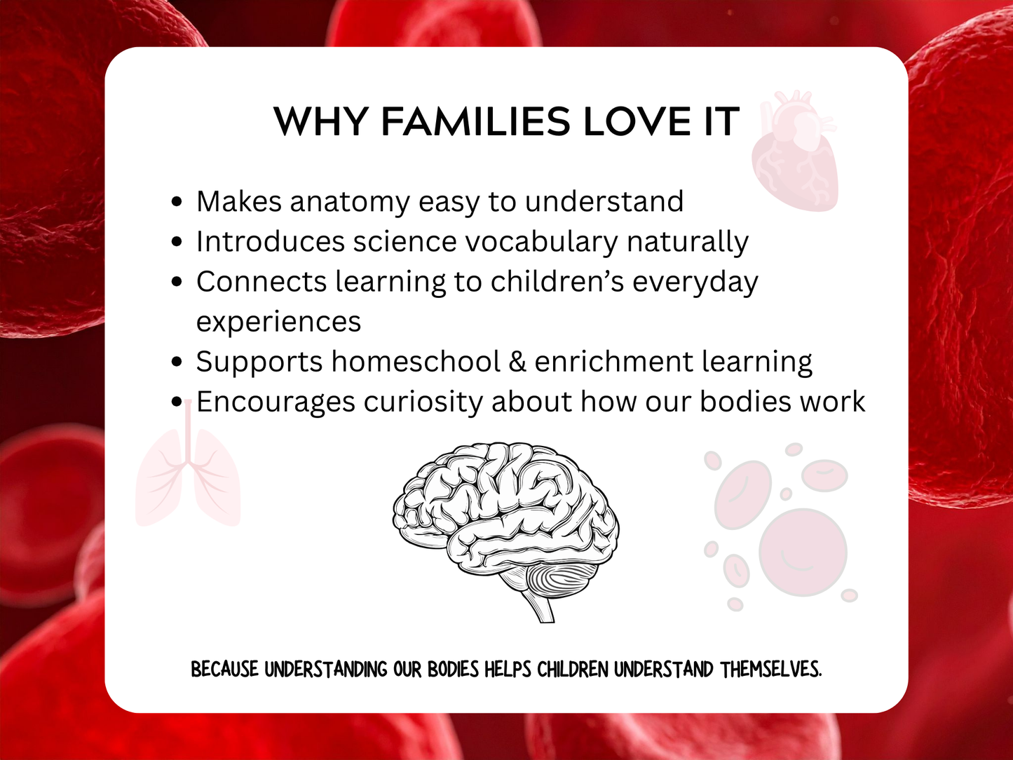 The Human Body Letter | Digital Download