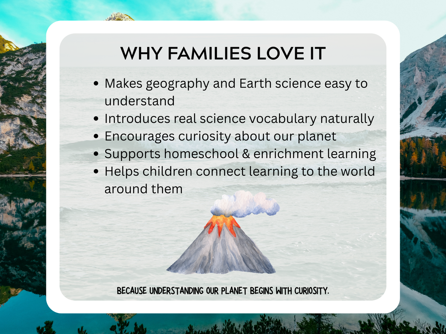 Incredible Landforms Letter | Digital Download