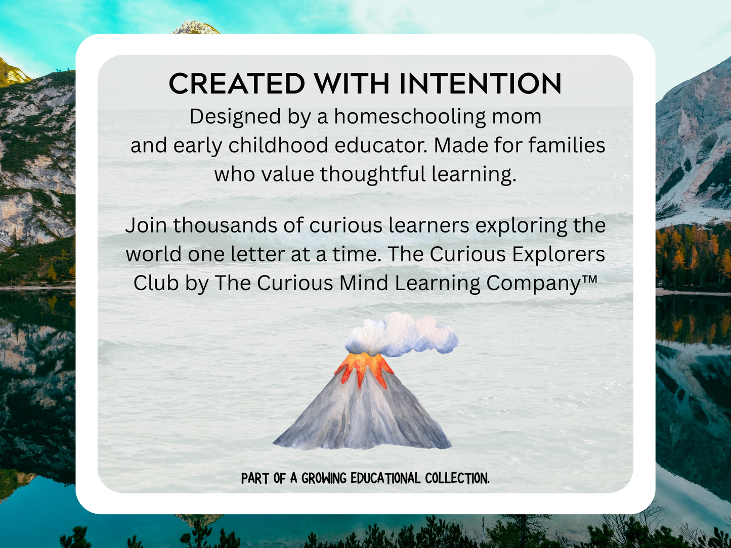 Incredible Landforms Letter | Digital Download