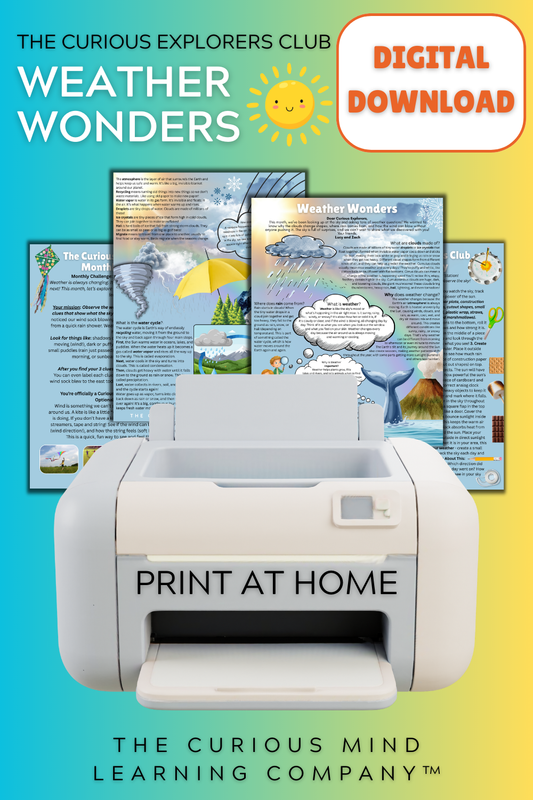 Weather Wonders Letter | Digital Download