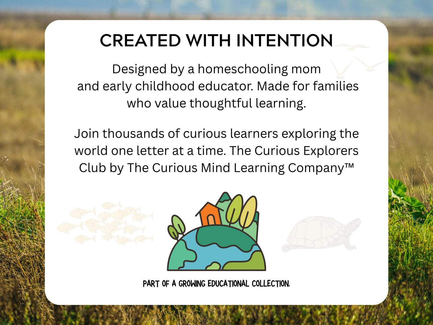 Amazing Habitats Letter | Digital Download