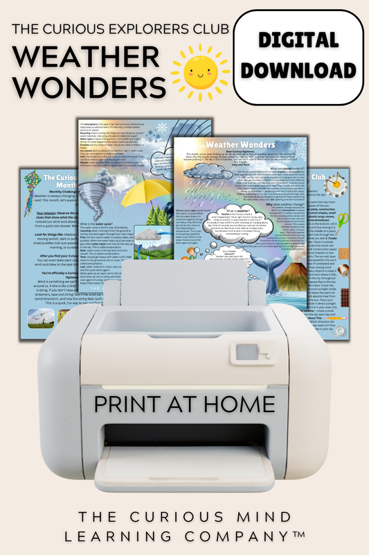 Weather Wonders Letter | Digital Download