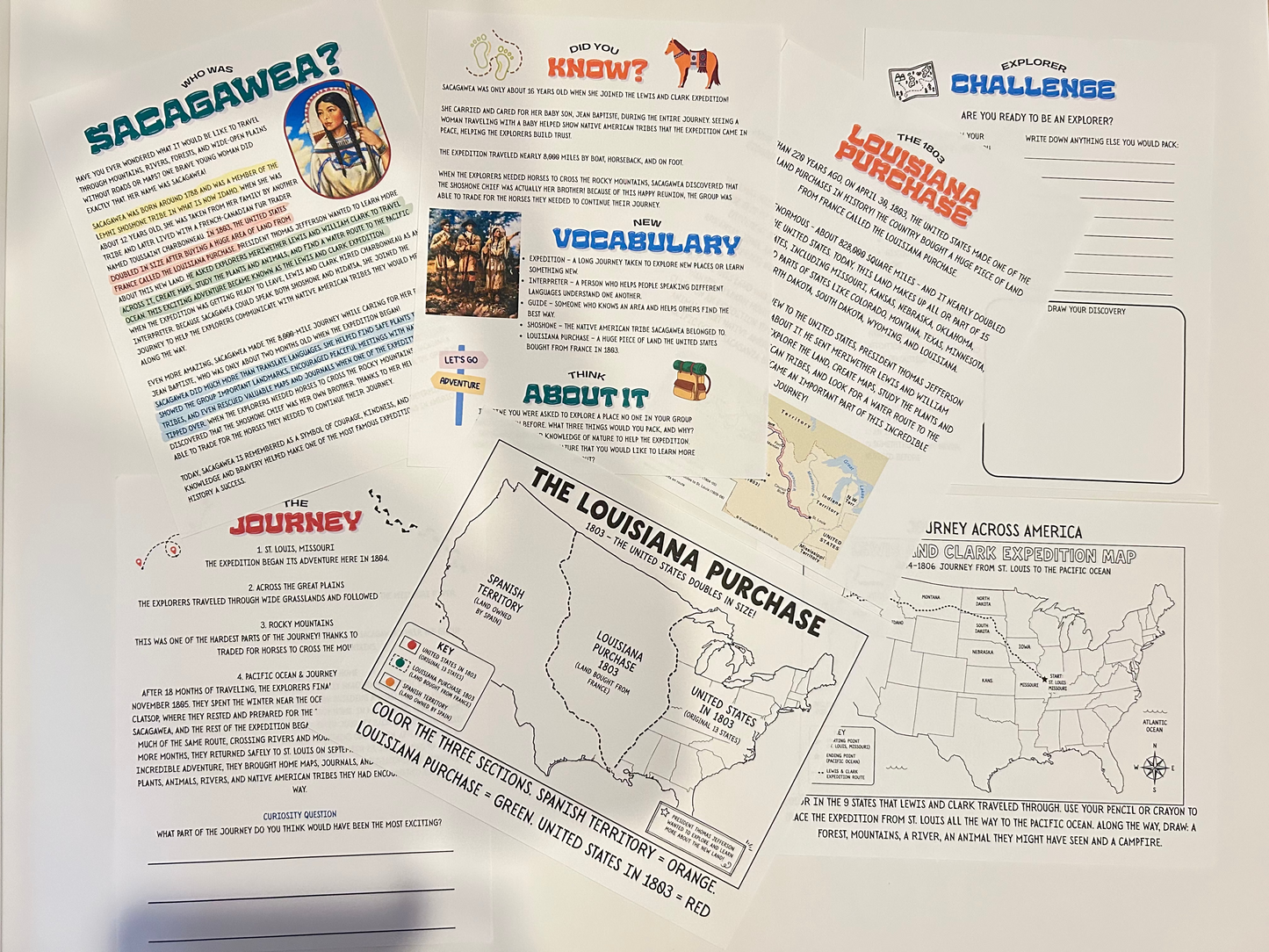 Who Was Sacagawea? | Printable Mini Learning Adventure